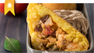 Arancini con stocco alla ghiotta