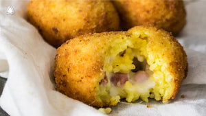 Arancine al Burro e Prosciutto