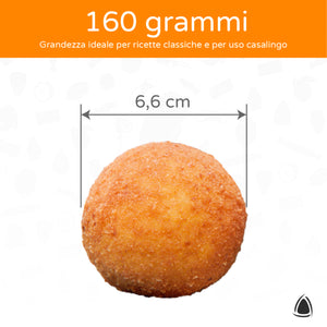 Stampo per arancine rotonde di 160 grammi